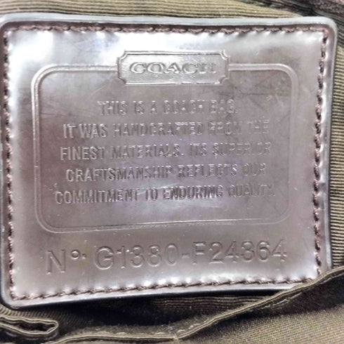 コーチ COACH シグネチャー 2WAYショルダーバッグ レディース