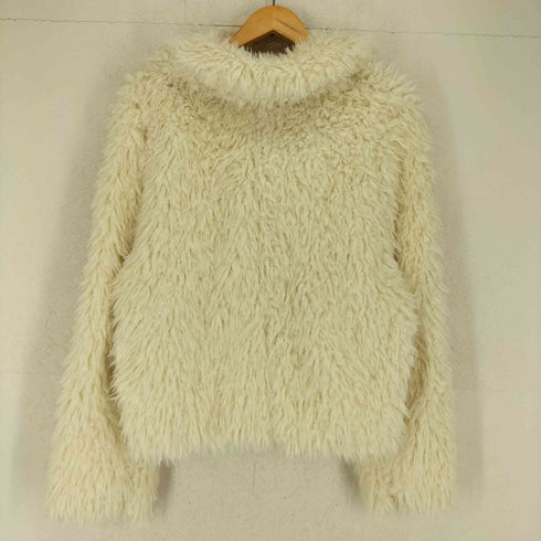 callautia カラウティア シャギー フェイクファー ジャケット レディース L
