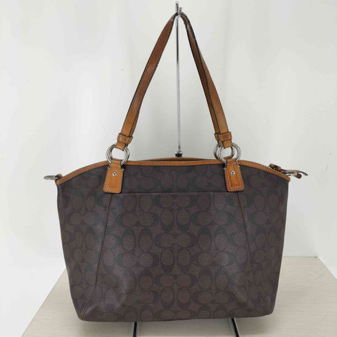 コーチ COACH シグネチャー レザー ショルダーバッグ レディース