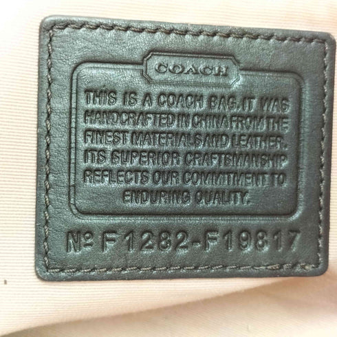 コーチ COACH シグネチャー レザー ショルダーバッグ レディース