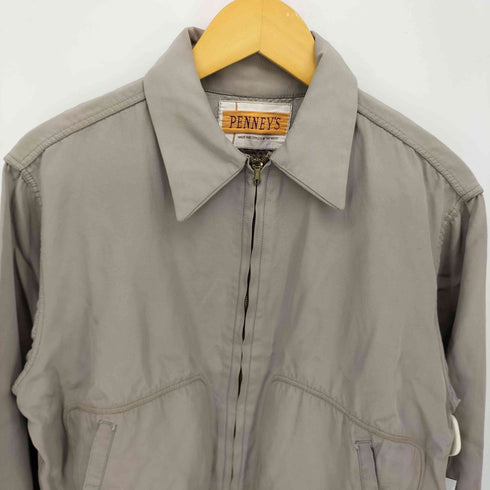 ペニーズ PENNEYS 50S CROWNZIP MADE IN USA 刻印 レーヨン ギャバジン ジャケット ギャバジャン メンズ