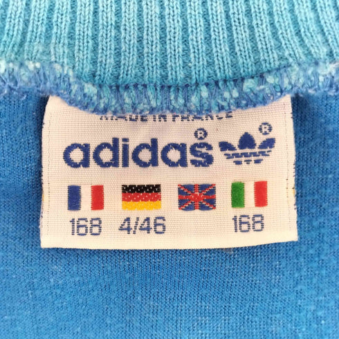 アディダス adidas 70-80S フランス製 VENTEX 万国旗タグ トレフォイルロゴ トラック ジャケット メンズ 4/46