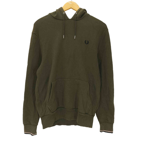 フレッドペリー FRED PERRY Tipped Hooded Sweatshirt チップ フーデッド スウェットシャツ フェード メンズ import:M