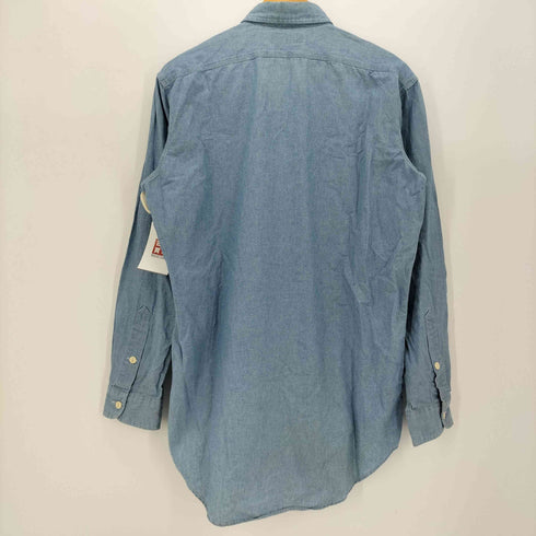 ポロバイラルフローレン Polo by RALPH LAUREN DUNGAREE WORKSHIRT コットン ダンガリー ワークシャツ メンズ import:S