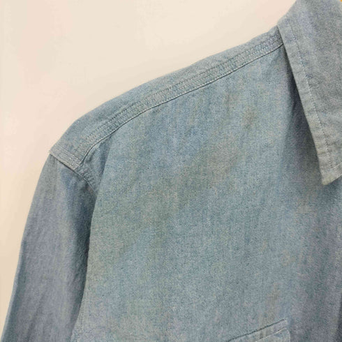 ポロバイラルフローレン Polo by RALPH LAUREN DUNGAREE WORKSHIRT コットン ダンガリー ワークシャツ メンズ import:S