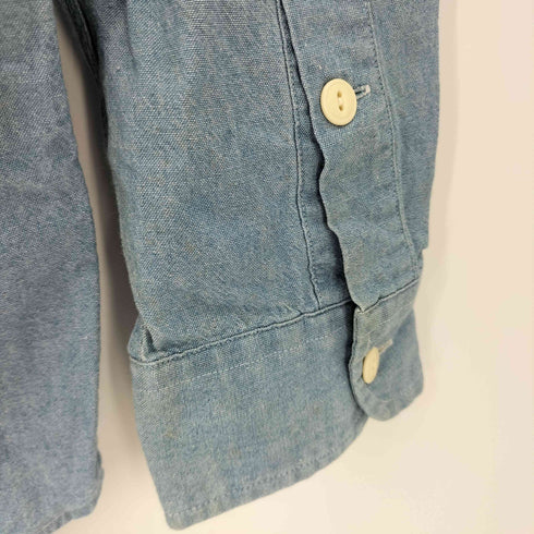 ポロバイラルフローレン Polo by RALPH LAUREN DUNGAREE WORKSHIRT コットン ダンガリー ワークシャツ メンズ import:S