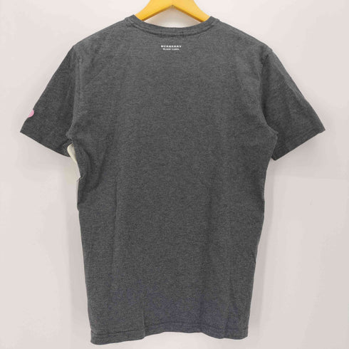 バーバリーブラックレーベル BURBERRY BLACK LABEL 手旗信号 プリント クルーネック S/S Tシャツ メンズ JPN:3