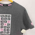 バーバリーブラックレーベル BURBERRY BLACK LABEL 手旗信号 プリント クルーネック S/S Tシャツ メンズ JPN:3