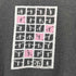 バーバリーブラックレーベル BURBERRY BLACK LABEL 手旗信号 プリント クルーネック S/S Tシャツ メンズ JPN:3