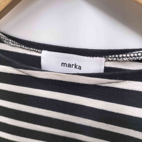 マーカ marka ONLY ARK 別注 BASQUE SHIRT S/S ボーダー Tシャツ メンズ JPN:2