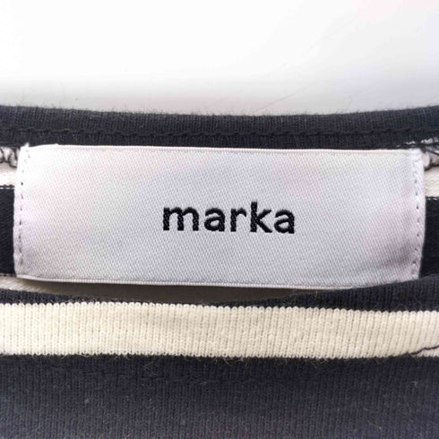 マーカ marka ONLY ARK 別注 BASQUE SHIRT S/S ボーダー Tシャツ メンズ JPN:2