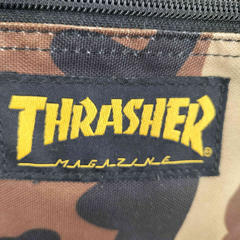 スラッシャー THRASHER カモ柄 ナイロンウエストバッグ メンズ
