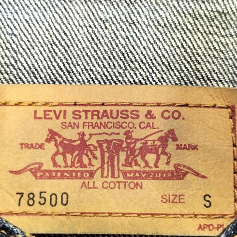 リーバイス Levis 78500 デニムジャケット レディース S