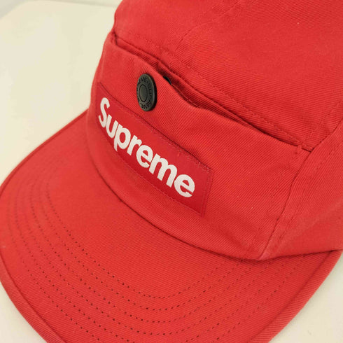 シュプリーム Supreme 18AW Snap Button Pocket Camp Cap スナップ ボタン ポケット キャップ メンズ