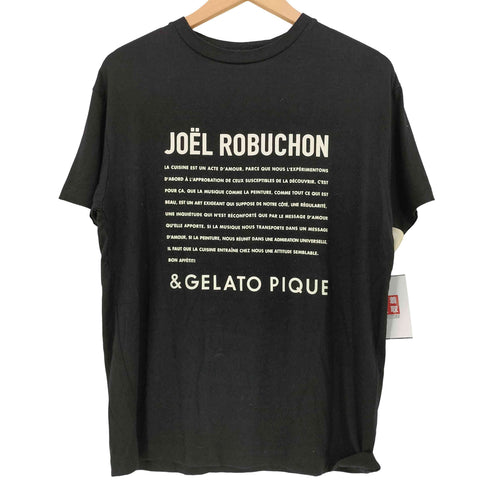 ジェラートピケ gelato pique JOEL ROBUCHON レーヨンロゴTシャツ メンズ ONE SIZE