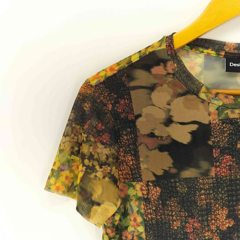 デシグアル Desigual PATCHLYB Tシャツショートスリーブ Y2K レディース import:M