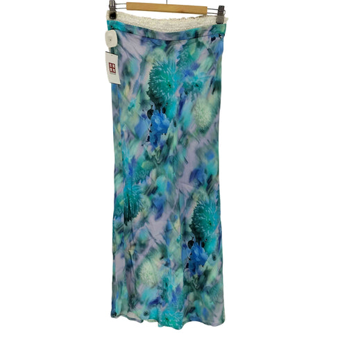 デシグアル Desigual 25AW GARDENACOLLINA 総柄 ロングスカート レディース S