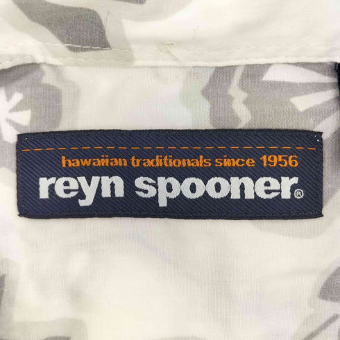 レインスプーナー Reyn Spooner ボタニカル 3点留 ボタンダウン 半袖 アロハシャツ メンズ import:S