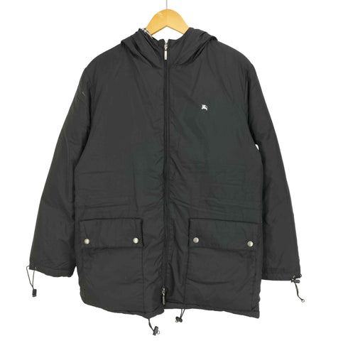バーバリーブラックレーベル BURBERRY BLACK LABEL フェザー混 裏地チェック ダウンジャケット メンズ import:L