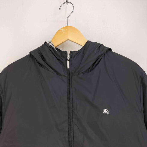 バーバリーブラックレーベル BURBERRY BLACK LABEL フェザー混 裏地チェック ダウンジャケット メンズ import:L