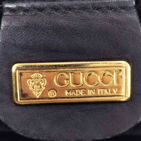 グッチ GUCCI オールド レザー ハンドバッグ old leather handbag レディース