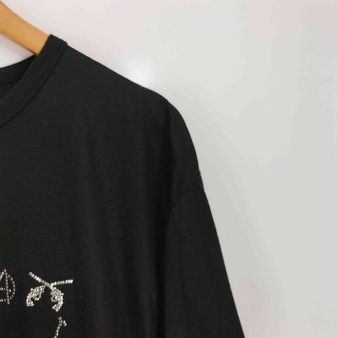 ロアーローガンス roar roarguns スワロフスキー スマイル Tシャツ メンズ JPN:4