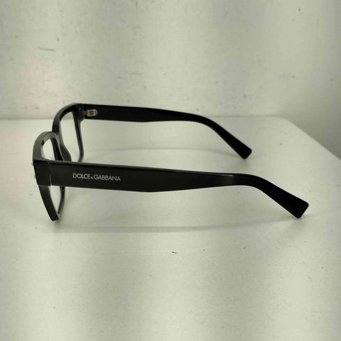 ドルチェアンドガッバーナ DOLCE&GABBANA Square Full-Rim Acetate Glasses メンズ 55□16