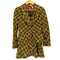 ヴィヴィアンウエストウッドレッドレーベル Vivienne Westwood RED LABEL 90~00S オリゾンティ ウール タータンチェック ラブジャケット テーラードジャケット 変形スカート セットアップ レディース 2