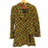 ヴィヴィアンウエストウッドレッドレーベル Vivienne Westwood RED LABEL 90~00S オリゾンティ ウール タータンチェック ラブジャケット テーラードジャケット 変形スカート セットアップ レディース 2