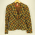 ヴィヴィアンウエストウッドレッドレーベル Vivienne Westwood RED LABEL 90~00S オリゾンティ ウール タータンチェック ラブジャケット テーラードジャケット 変形スカート セットアップ レディース 2