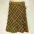 ヴィヴィアンウエストウッドレッドレーベル Vivienne Westwood RED LABEL 90~00S オリゾンティ ウール タータンチェック ラブジャケット テーラードジャケット 変形スカート セットアップ レディース 2