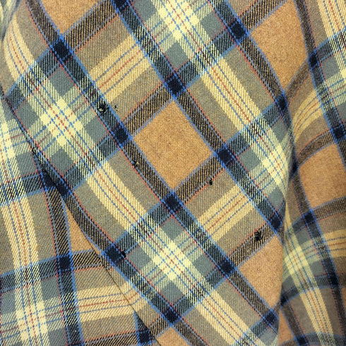 ヴィヴィアンウエストウッドレッドレーベル Vivienne Westwood RED LABEL 90~00S オリゾンティ ウール タータンチェック ラブジャケット テーラードジャケット 変形スカート セットアップ レディース 2