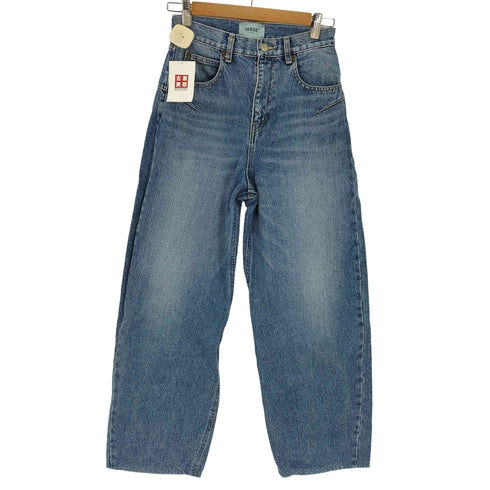 サージ SERGE de bleu ワイド テーパードデニムパンツ レディース 24