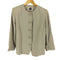 アイエスイッセイミヤケ I.S. ISSEY MIYAKE 80s ウール ノーカラージャケット レディース JPN:9号