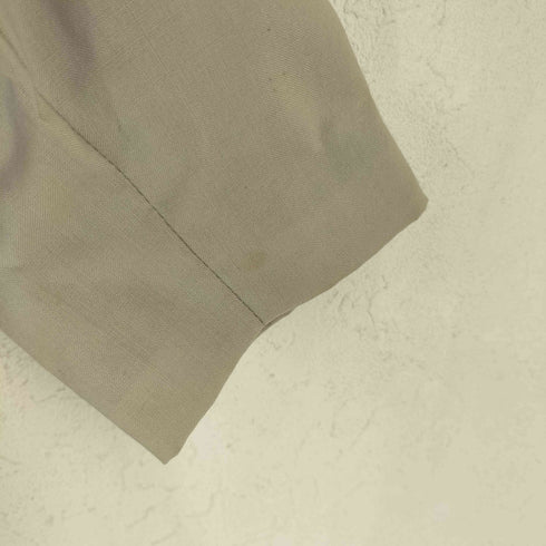 アイエスイッセイミヤケ I.S. ISSEY MIYAKE 80s ウール ノーカラージャケット レディース JPN:9号