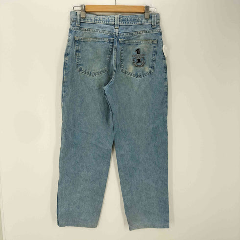トラサルディジーンズ TRUSSARDI JEANS 90s MADE IN ITALY イタリア製 ロゴ 刺繍 デニム パンツ ジーンズ メンズ 45