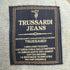 トラサルディジーンズ TRUSSARDI JEANS 90s MADE IN ITALY イタリア製 ロゴ 刺繍 デニム パンツ ジーンズ メンズ 45