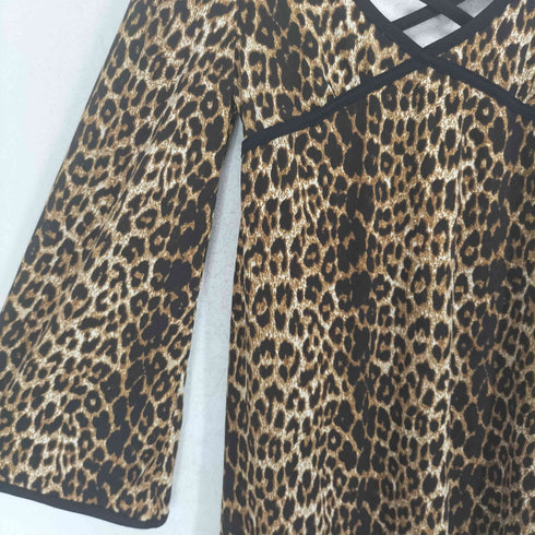 Sky Bomber Y2K レオパード柄 ワンピース レディース JPN:L