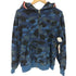 アベイシングエイプ A BATHING APE COLOR CAMO SHARK WIDE FIT ZIP DOUBLE HOODIE メンズ JPN:M
