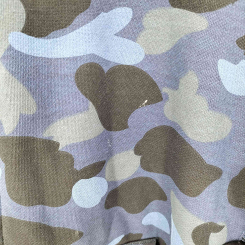 アベイシングエイプ A BATHING APE COLOR CAMO SHARK WIDE FIT ZIP DOUBLE HOODIE メンズ JPN:M