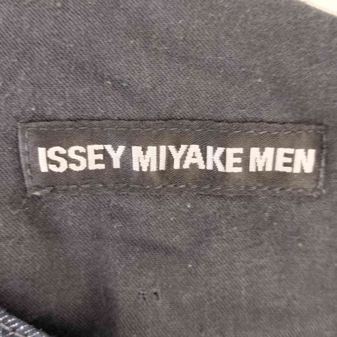 イッセイミヤケメン ISSEY MIYAKE MEN 13AW ボーダー切替 デニムパンツ メンズ JPN:4