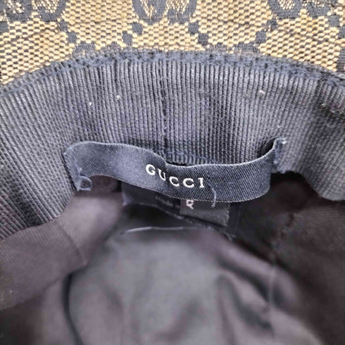 グッチ GUCCI GGキャンバス バケットハット メンズ L