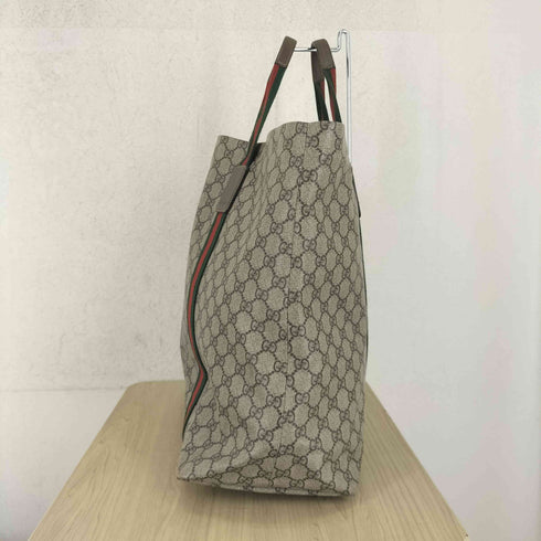 グッチ GUCCI GGスプリーム シェリーライン テンダー トートバッグ GGsupreme sherryline tender totebag レディース