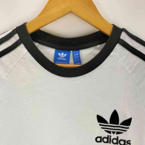アディダスオリジナルス adidas Originals CLFN Tee スリーストライプ ラグラン リンガー レディース JPN:M