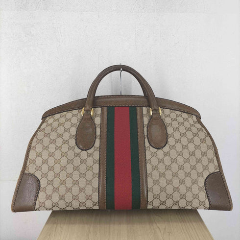 グッチ GUCCI オールド GGキャンバス シェリーライン ボストンバッグ old GGcanvas sherryline bostonbag レディース