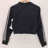 アディダスオリジナルス adidas Originals トレフォイルロゴ 3ストライプ クロップド スウェット レディース import:XS