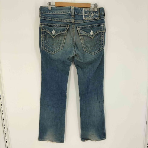 トゥルーレリジョン TRUE RELIGION USA製 JOEY SUPER T ブーツカット フレア デニムパンツ メンズ US:32-33