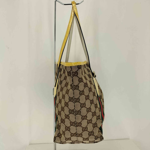 グッチ GUCCI GGキャンバス シェリーライン トートバッグ ハンドバッグ GGcanvas shelleyline totebag handbag レディース