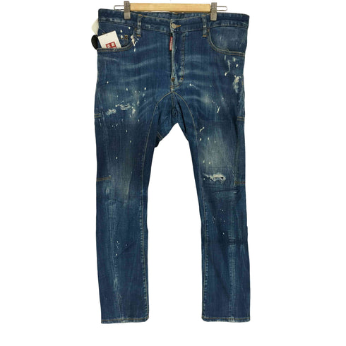 ディースクエアード DSQUARED2 20AW Tidy Biker タイディバイカー ダメージ加工 デニムパンツ メンズ 50