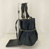 グッチ GUCCI レザーストラップ キャンバス ハンドバッグ leather strap canvas hand bag レディース